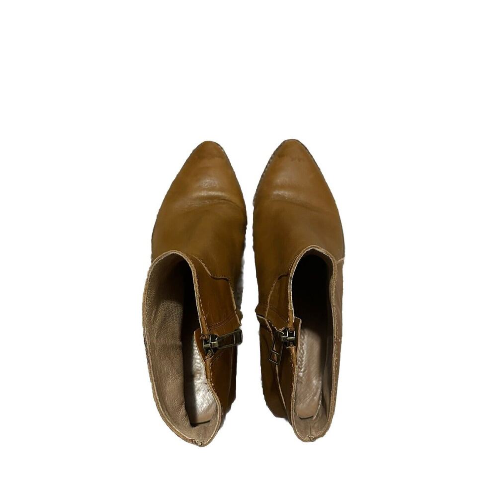 Madewell Women’s Brown Leather Ankle Boots Size 7